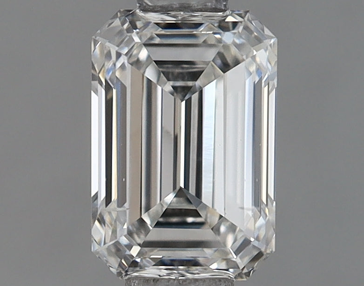 0.81 Carat Emerald Shaped Ideal Cut VS2 IGI Certified Lab Grown Diamond