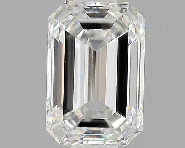 0.72 Carat Emerald Shaped Ideal Cut VS1 IGI Certified Lab Grown Diamond