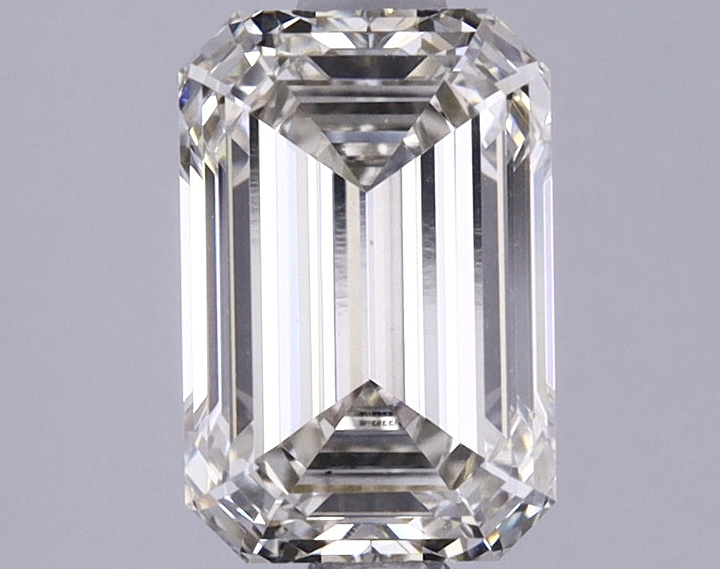 1.74 Carat Emerald Shaped Excellent Cut VS1 IGI Certified Lab Grown Diamond