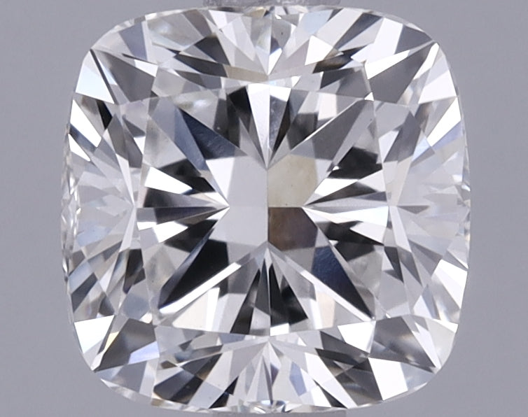 1.37 Carat Cushion Shaped Ideal Cut Vvs2 Igi Certified Lab Grown Diamond