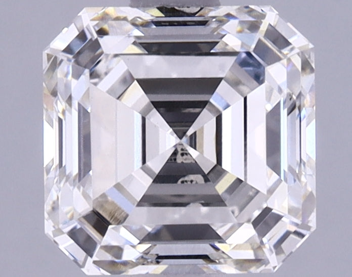 1.64 Carat Asscher Shaped Ideal Cut SI1 IGI Certified Lab Grown Diamond