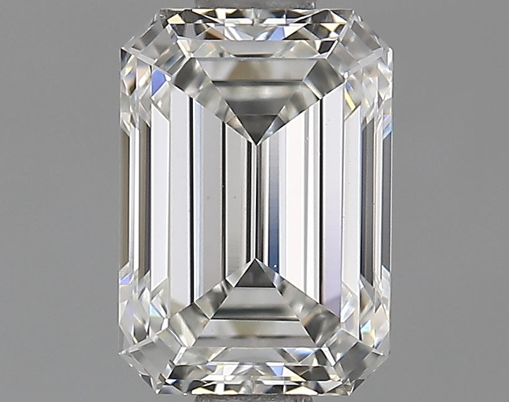 1.19 Carat Emerald Shaped Ideal Cut VVS2 IGI Certified Lab Grown Diamond