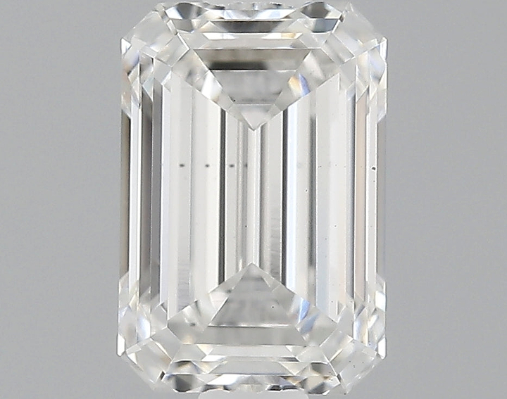 0.89 Carat Emerald Shaped Ideal Cut VS1 IGI Certified Lab Grown Diamond