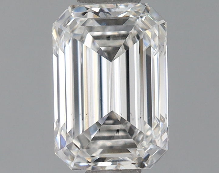 0.74 Carat Emerald Shaped Ideal Cut VS2 IGI Certified Lab Grown Diamond