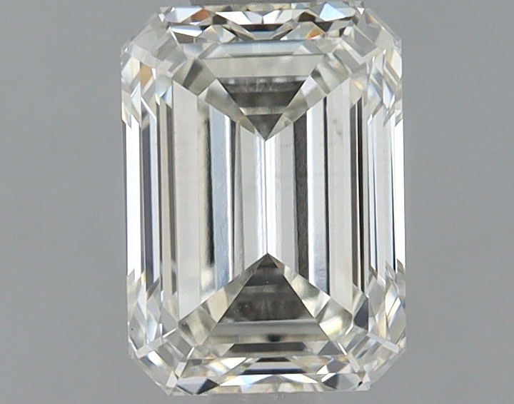 1.01 Carat Emerald Shaped Ideal Cut VVS2 IGI Certified Lab Grown Diamond
