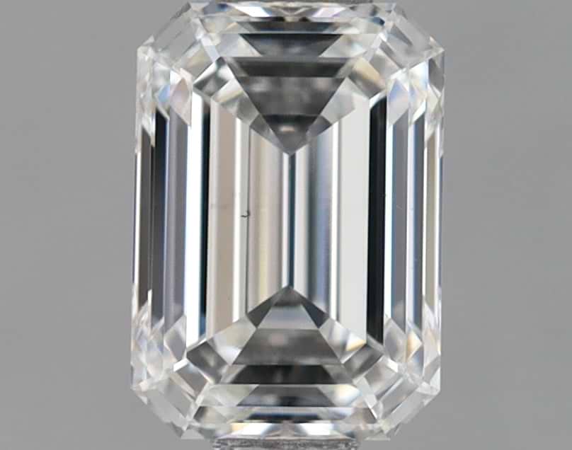0.89 Carat Emerald Shaped Ideal Cut VS1 IGI Certified Lab Grown Diamond
