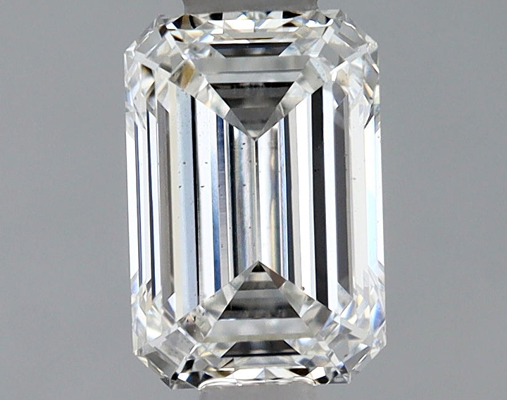 0.82 Carat Emerald Shaped Ideal Cut VS2 IGI Certified Lab Grown Diamond