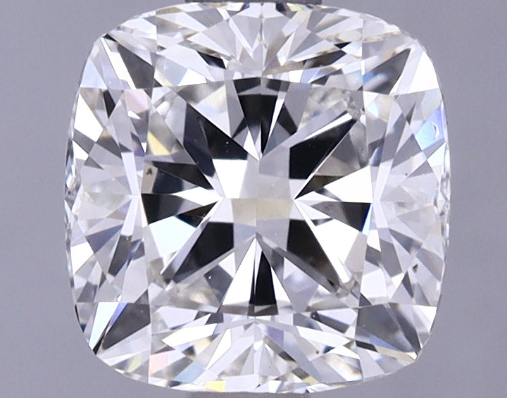 1.57 Carat Cushion Shaped Ideal Cut Vvs2 Igi Certified Lab Grown Diamond