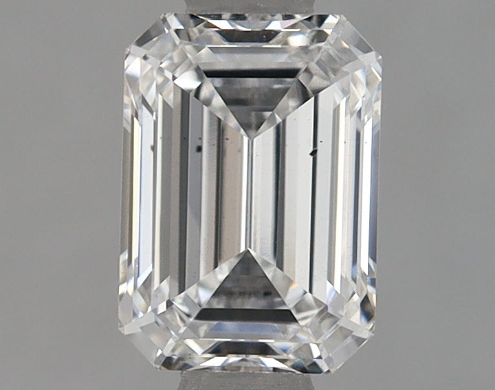 0.91 Carat Emerald Shaped Ideal Cut VS2 IGI Certified Lab Grown Diamond