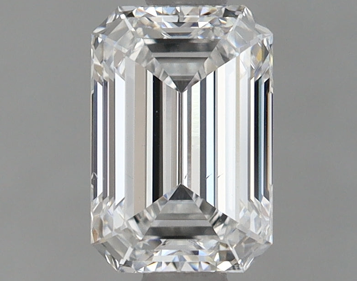 0.97 Carat Emerald Shaped Ideal Cut VS2 IGI Certified Lab Grown Diamond