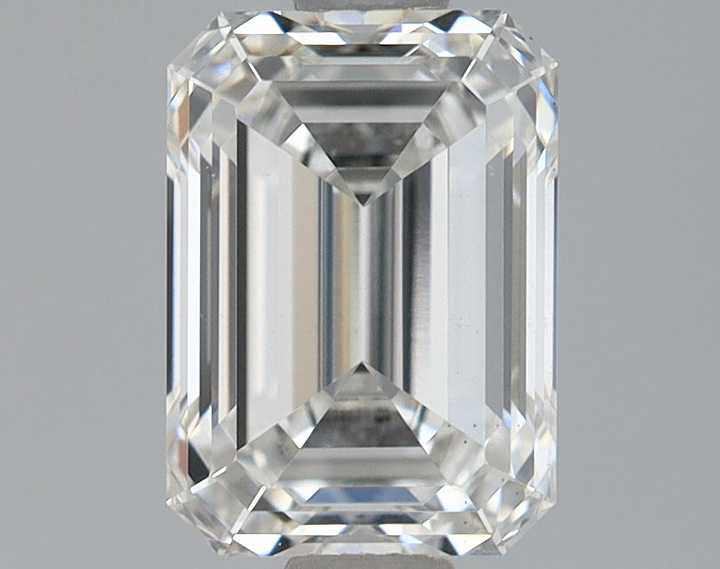 1.29 Carat Emerald Shaped Ideal Cut VS1 IGI Certified Lab Grown Diamond