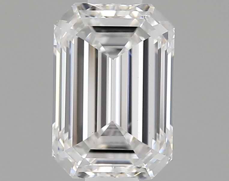 0.71 Carat Emerald Shaped Ideal Cut VS1 IGI Certified Lab Grown Diamond