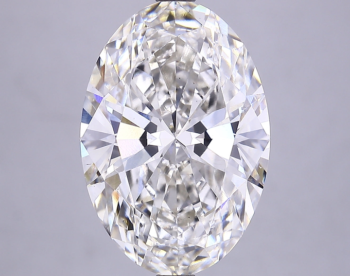 6.12 Carat Oval Shaped Ideal Cut VS2 IGI Certified Lab Grown Diamond