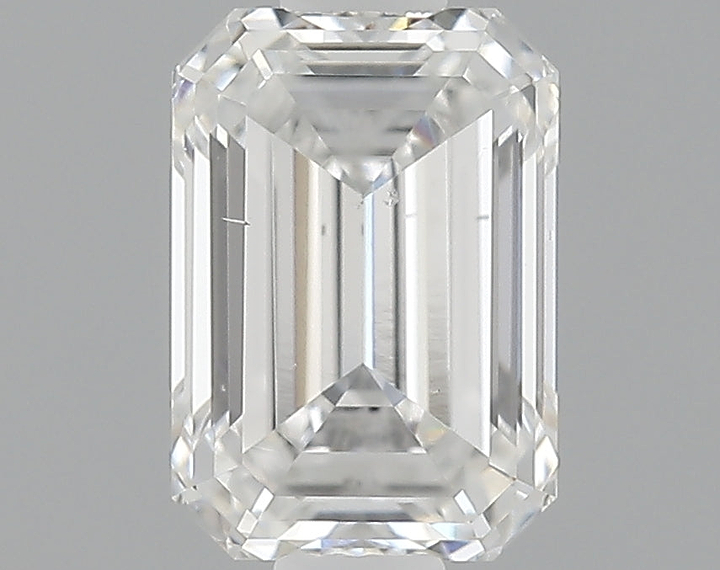 0.73 Carat Emerald Shaped Ideal Cut VS2 IGI Certified Lab Grown Diamond