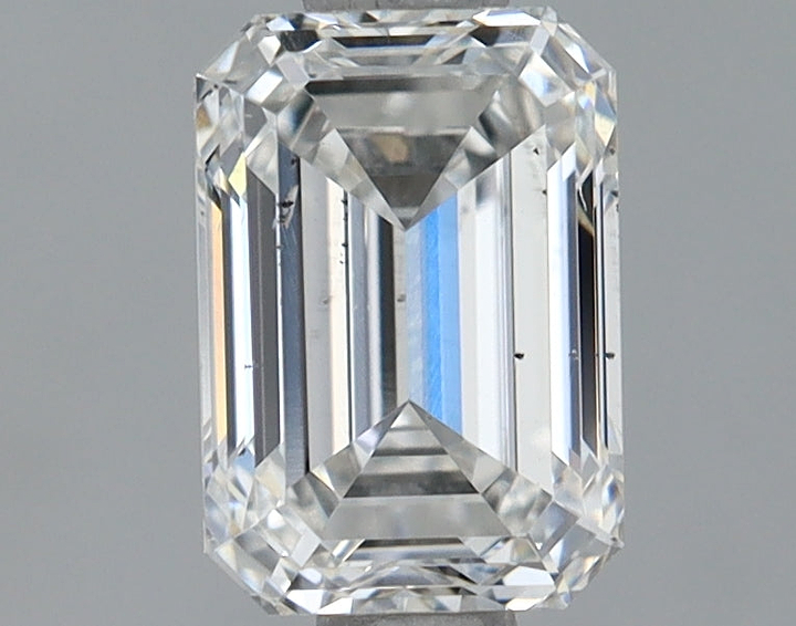 0.8 Carat Emerald Shaped Ideal Cut VS2 IGI Certified Lab Grown Diamond