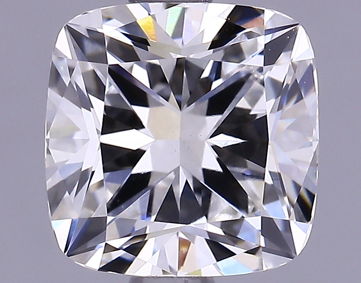 1.64 Carat Cushion Shaped Ideal Cut VVS2 IGI Certified Lab Grown Diamond