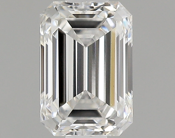 0.71 Carat Emerald Shaped Ideal Cut VS1 IGI Certified Lab Grown Diamond