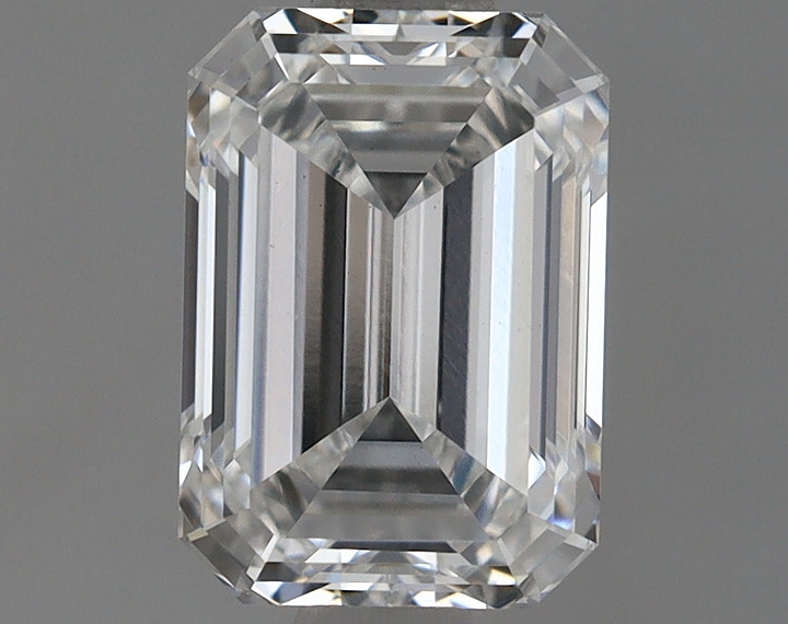 1.32 Carat Emerald Shaped Ideal Cut VS1 IGI Certified Lab Grown Diamond