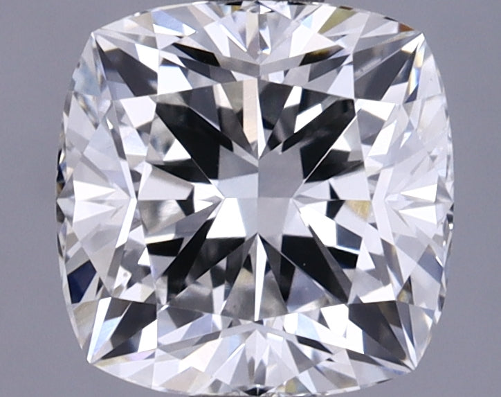 1.51 Carat Cushion Shaped Ideal Cut Vvs2 Igi Certified Lab Grown Diamond