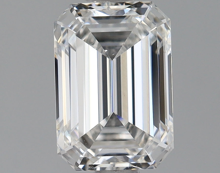 0.98 Carat Emerald Shaped Ideal Cut VS2 IGI Certified Lab Grown Diamond