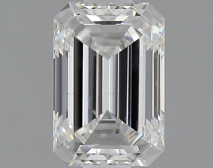0.84 Carat Emerald Shaped Ideal Cut VS1 IGI Certified Lab Grown Diamond