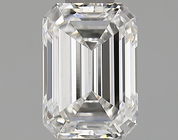 0.96 Carat Emerald Shaped Ideal Cut VS2 IGI Certified Lab Grown Diamond
