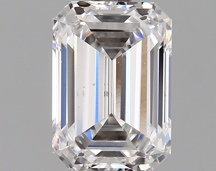 1.36 Carat Emerald Shaped Ideal Cut VS1 IGI Certified Lab Grown Diamond
