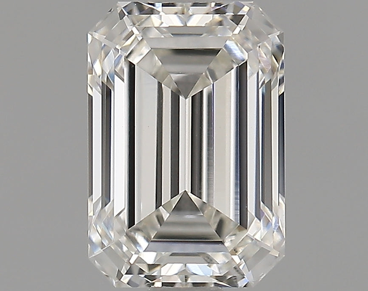 1.11 Carat Emerald Shaped Ideal Cut VVS2 IGI Certified Lab Grown Diamond