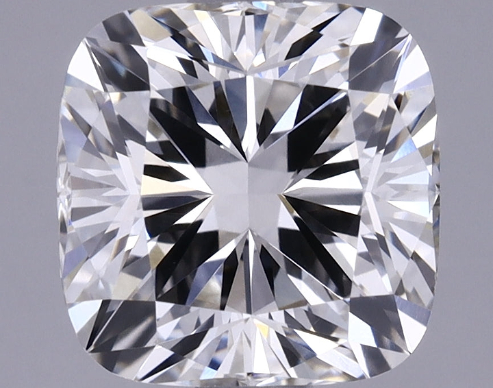 1.51 Carat Cushion Shaped Ideal Cut VVS2 IGI Certified Lab Grown Diamond