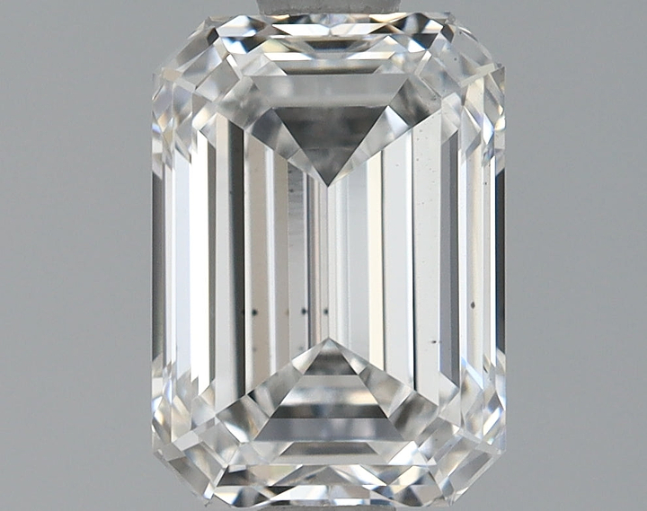 1.3 Carat Emerald Shaped Ideal Cut VS2 IGI Certified Lab Grown Diamond