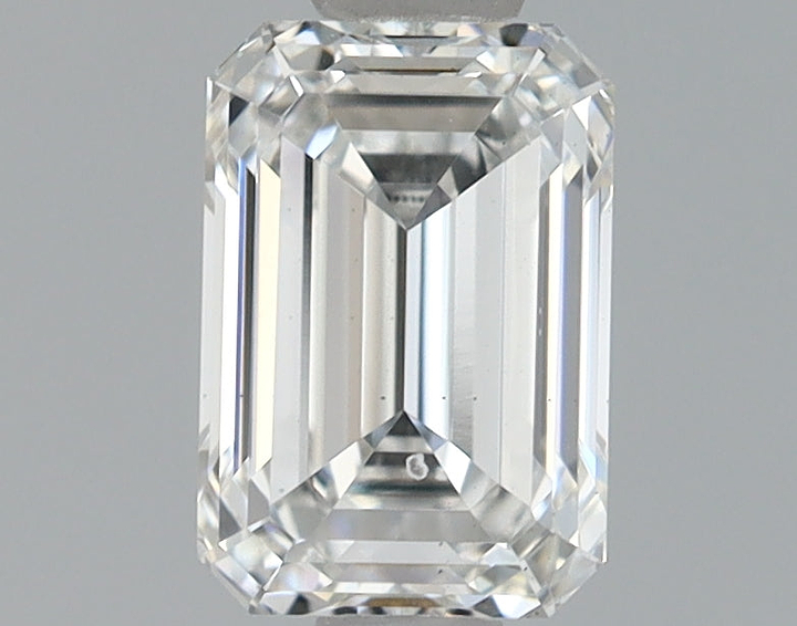 0.82 Carat Emerald Shaped Ideal Cut VS1 IGI Certified Lab Grown Diamond