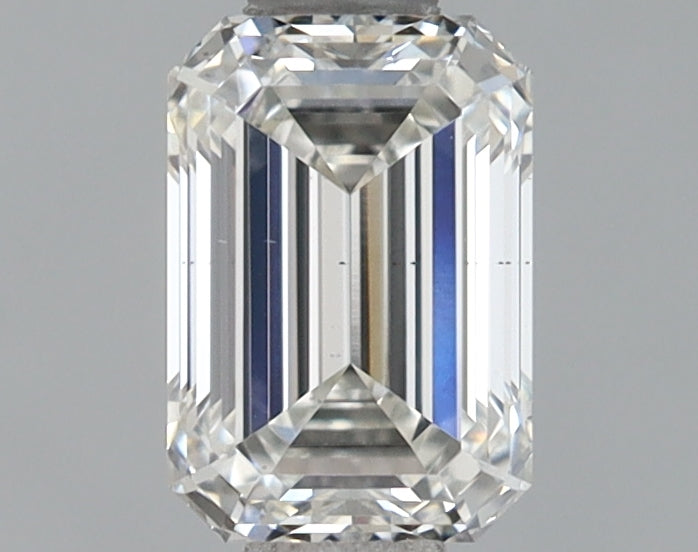 0.82 Carat Emerald Shaped Ideal Cut VS2 IGI Certified Lab Grown Diamond