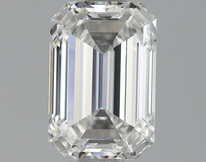 1.23 Carat Emerald Shaped Excellent Cut VS1 IGI Certified Lab Grown Diamond