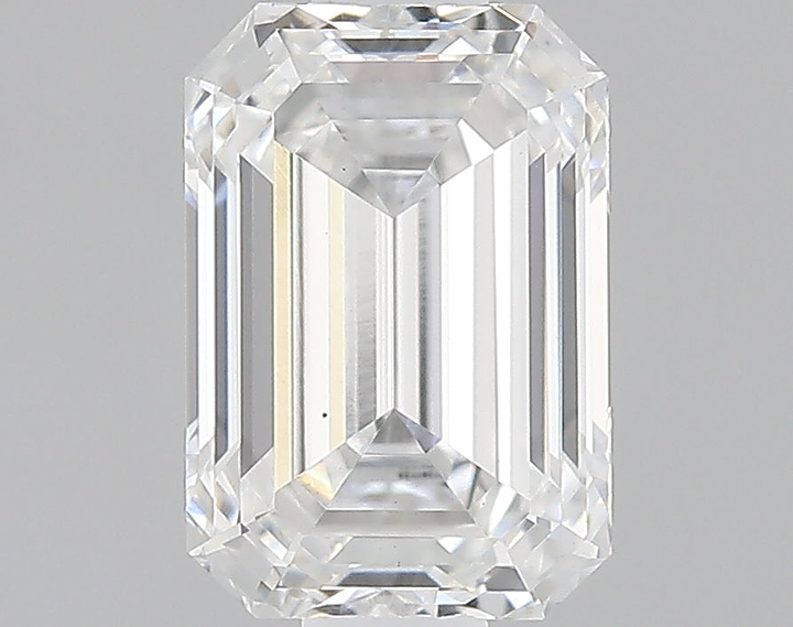 0.86 Carat Emerald Shaped Ideal Cut VS1 IGI Certified Lab Grown Diamond
