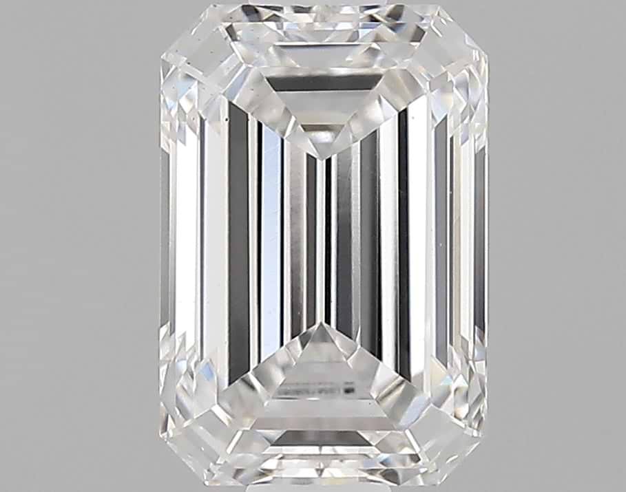 0.81 Carat Emerald Shaped Ideal Cut VS1 IGI Certified Lab Grown Diamond