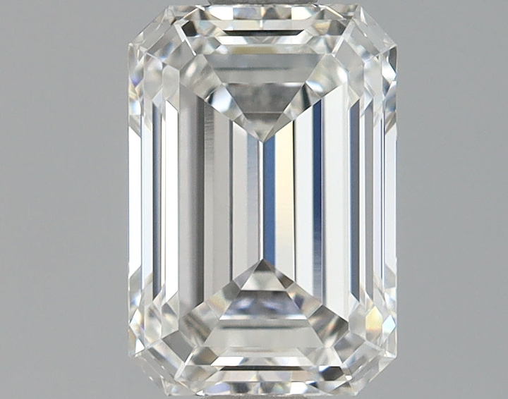 1.14 Carat Emerald Shaped Ideal Cut VVS2 IGI Certified Lab Grown Diamond