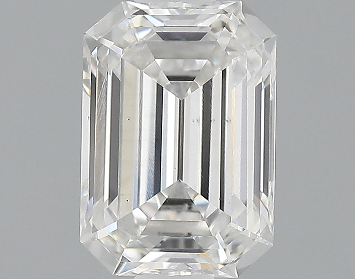 0.72 Carat Emerald Shaped Very Good Cut VS2 IGI Certified Lab Grown Diamond
