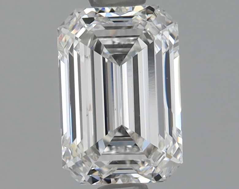 1.13 Carat Emerald Shaped Ideal Cut VVS2 IGI Certified Lab Grown Diamond