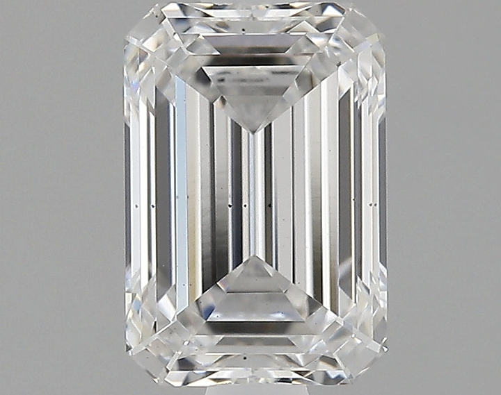 1.19 Carat Emerald Shaped Ideal Cut VS2 IGI Certified Lab Grown Diamond
