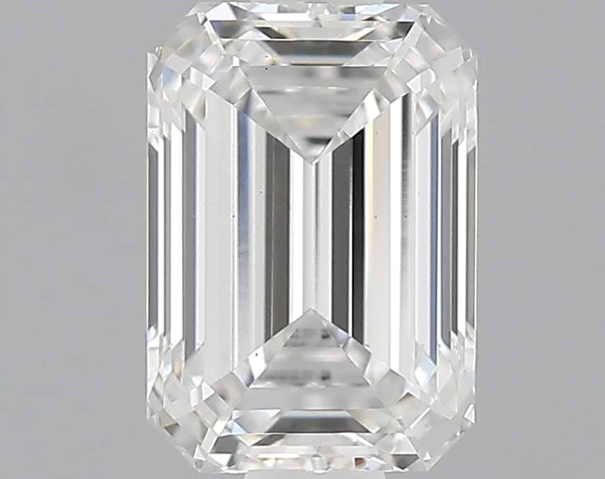 0.83 Carat Emerald Shaped Excellent Cut VS1 IGI Certified Lab Grown Diamond