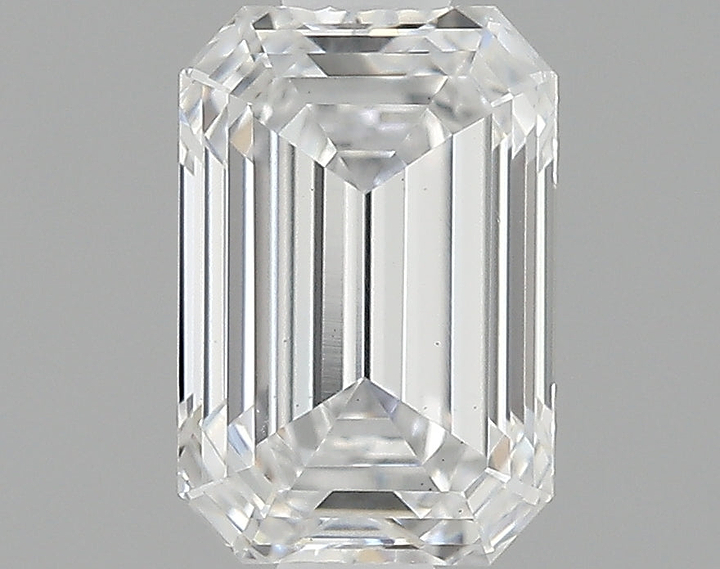 0.72 Carat Emerald Shaped Ideal Cut VS1 IGI Certified Lab Grown Diamond