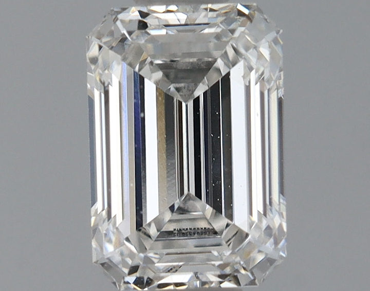 0.81 Carat Emerald Shaped Very Good Cut VS1 IGI Certified Lab Grown Diamond