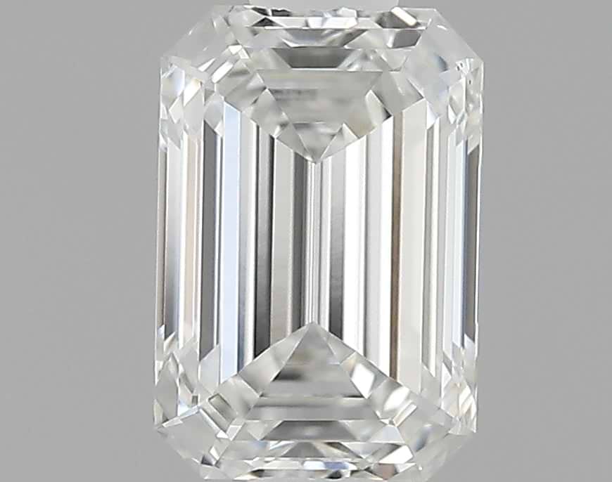 0.73 Carat Emerald Shaped Ideal Cut VS1 IGI Certified Lab Grown Diamond