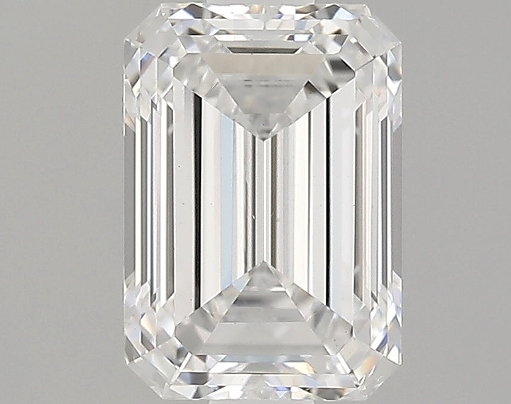 1.24 Carat Emerald Shaped Ideal Cut VS1 IGI Certified Lab Grown Diamond