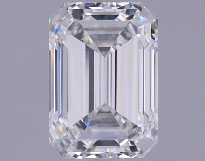 1.21 Carat Emerald Shaped Ideal Cut VVS2 IGI Certified Lab Grown Diamond