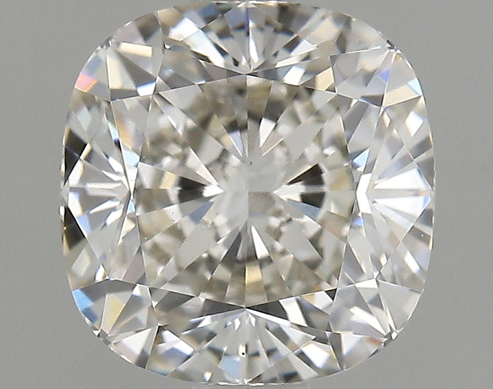 1.57 Carat Cushion Shaped Ideal Cut Vvs2 Igi Certified Lab Grown Diamond