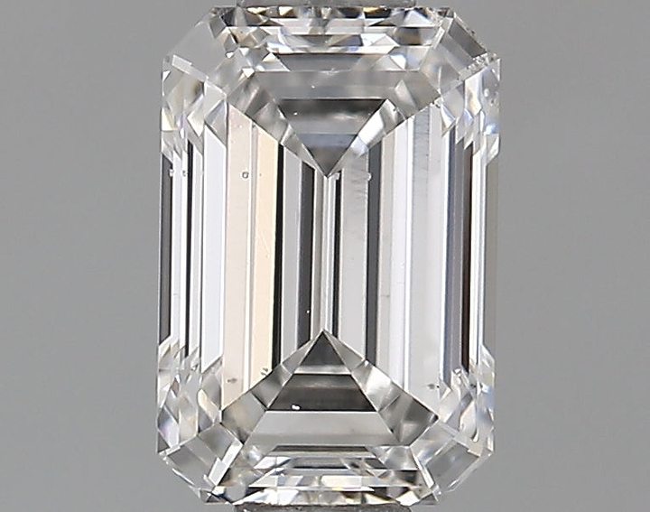 0.71 Carat Emerald Shaped Ideal Cut VS2 IGI Certified Lab Grown Diamond