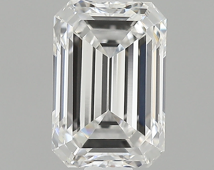 0.82 Carat Emerald Shaped Ideal Cut VS1 IGI Certified Lab Grown Diamond