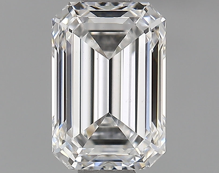 0.92 Carat Emerald Shaped Ideal Cut VS1 IGI Certified Lab Grown Diamond
