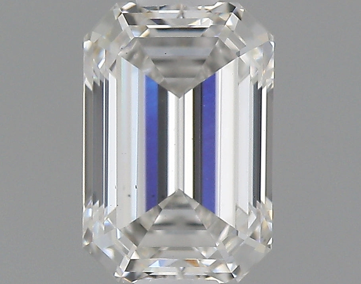0.85 Carat Emerald Shaped Ideal Cut VS1 IGI Certified Lab Grown Diamond